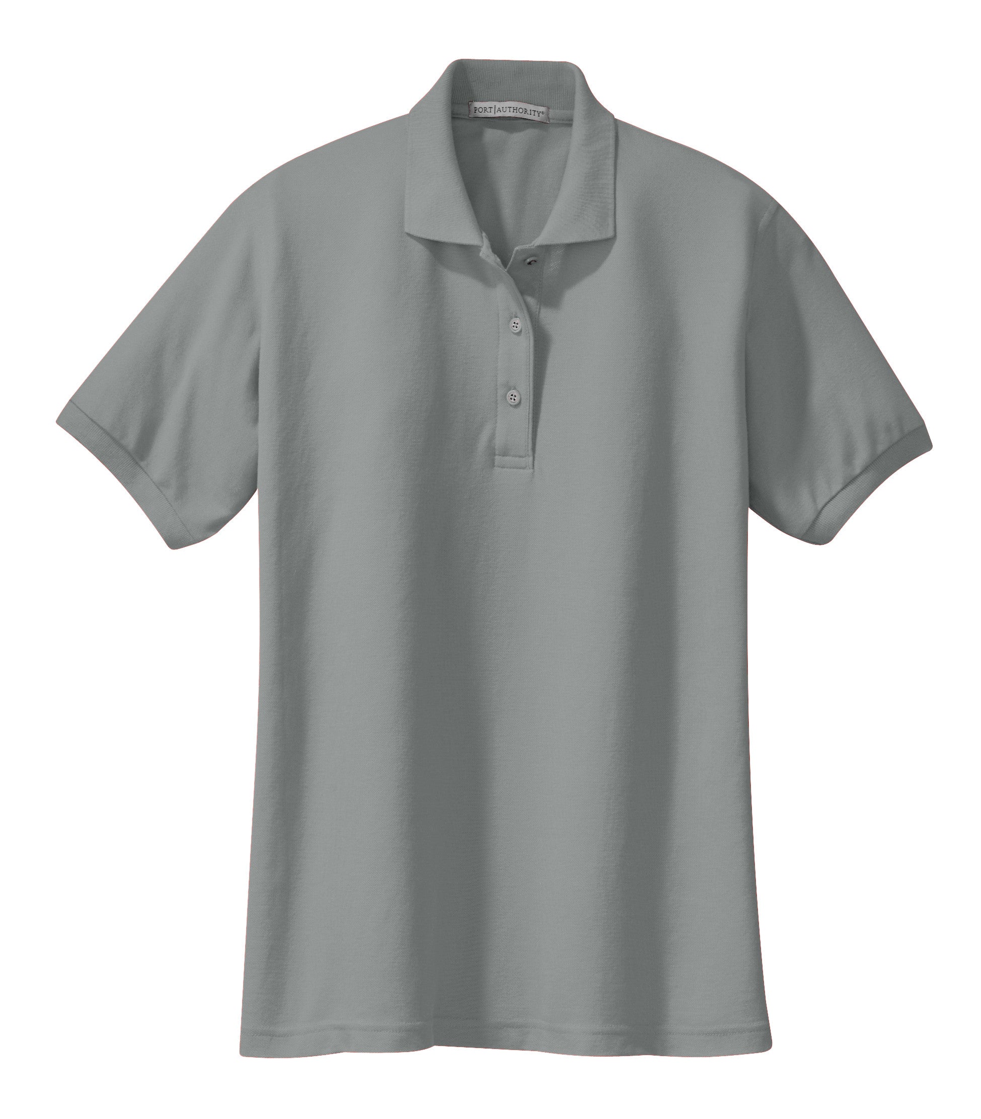 Adult Women's Pique Size Embroidered Polo Shirts - Middle School