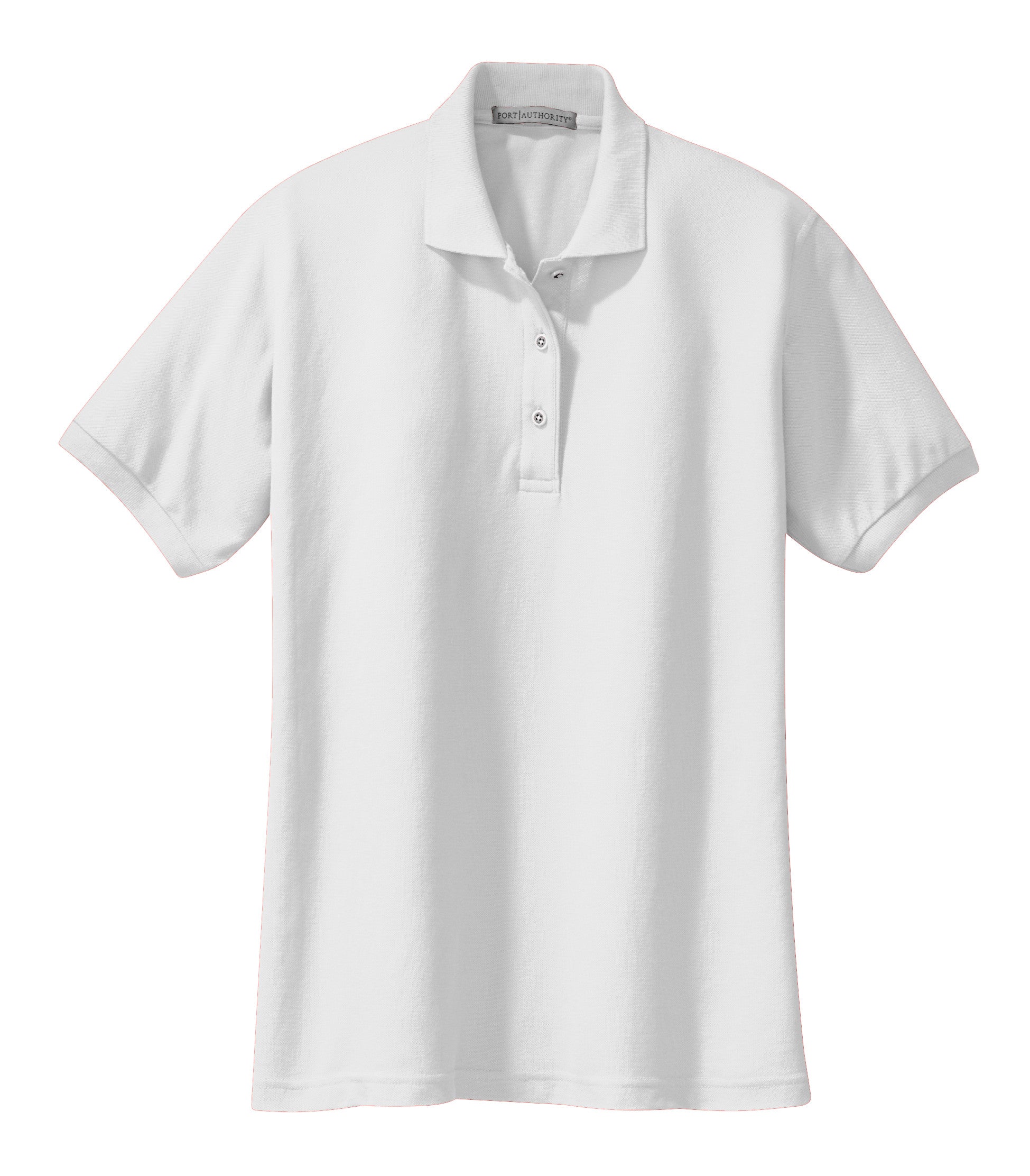 Adult Women's Pique Size Embroidered Polo Shirts - Elementary School