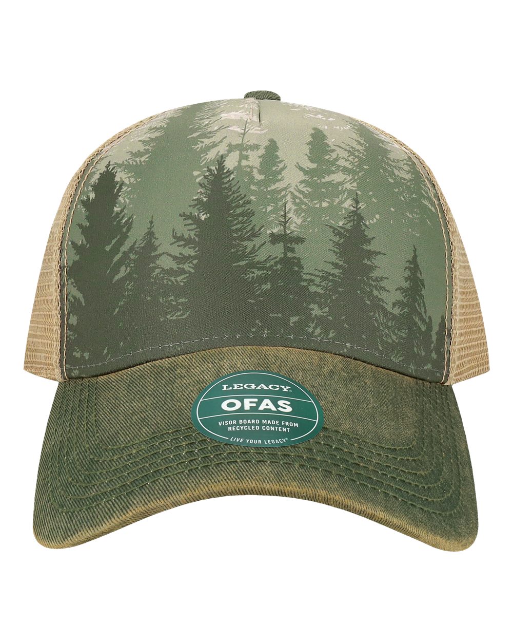Oregon State Coo Patterned Legacy Trucker Hat