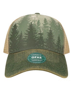 Oregon State Coo Patterned Legacy Trucker Hat