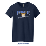 Ladies Cut Crew & V-Neck T-Shirts - Paradise Elementary School
