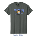 Ladies Cut Crew & V-Neck T-Shirts - Paradise Elementary School