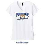 Ladies Cut Crew & V-Neck T-Shirts - Paradise Elementary School