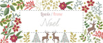 Noel Metallic Collection - Fabric by the 1/4 Yard & Bundles