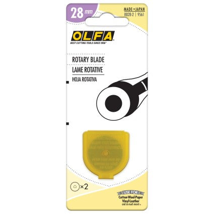 OLFA 28mm Replacement Rotary Blade 2-Pack