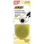 OLFA 45mm Scallop Rotary Blade