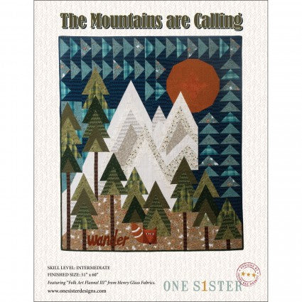 The Mountains Are Calling Quilt Pattern