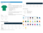 Paradise Ridge Elementary School T-Shirts: Left Chest Youth/Adult