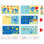 Huggable & Loveable Baby Book Fabric Panels and Kits