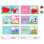 Huggable & Loveable Baby Book Fabric Panels and Kits