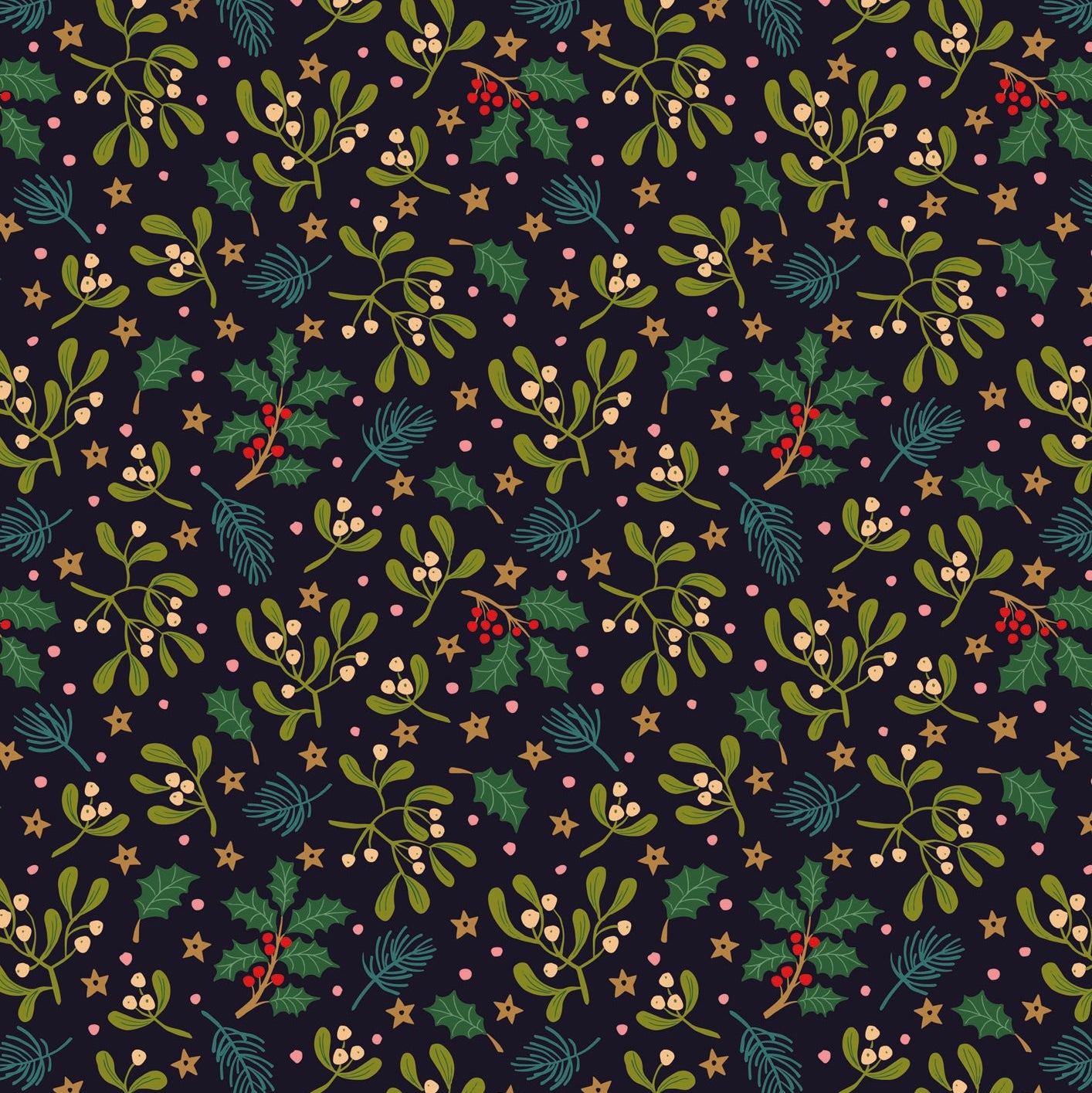 All is Bright Collection - Fabric by the Yard