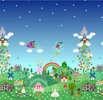 Small Things Fairytales Double Edge Border Panel Fabric by the 1/4 Yard