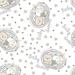 Baby Dreams - Nursery Flannel Fabric by the 1/4 Yard