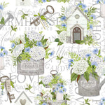 Love Grows Here - Fabric by the 1/4 Yard