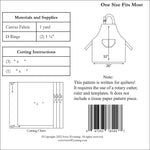 The One Yard Apron Pattern