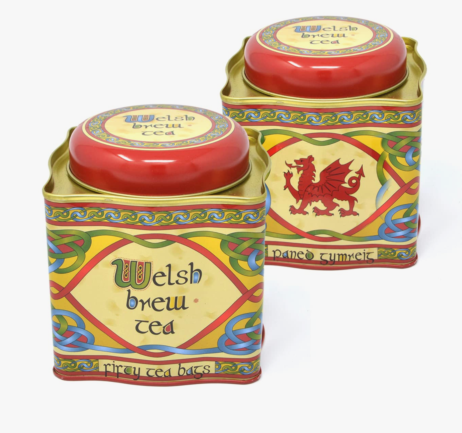 Welsh Brew Loose Leaf and Bagged Tea in Beautiful Welsh Dragon Tin