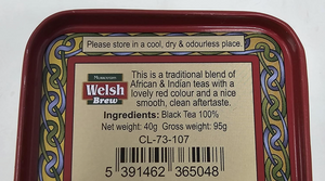 Welsh Brew Loose Leaf and Bagged Tea in Beautiful Welsh Dragon Tin