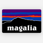 Magalia Sawmill Peak Silhouette 3" Sticker