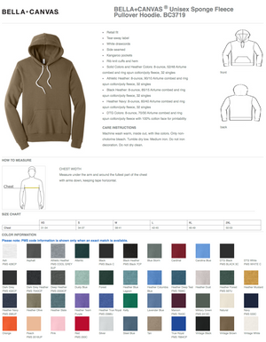 Elementary School Pullover Hoodies - Toddler/Youth/Adult
