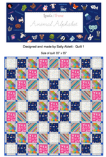 Animal Alphabet Quilt Kits - 3 Colorway Options!