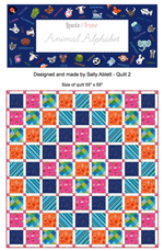 Animal Alphabet Quilt Kits - 3 Colorway Options!