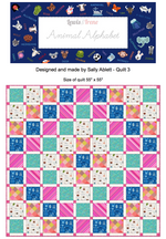 Animal Alphabet Quilt Kits - 3 Colorway Options!