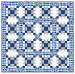 Porcelain and Sea Glass Collection Quilt Kits - 3 Colorway Options