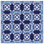 Porcelain and Sea Glass Collection Quilt Kits - 3 Colorway Options
