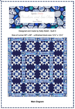 Porcelain and Sea Glass Collection Quilt Kits - 3 Colorway Options