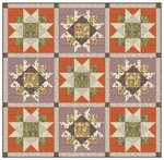 Old Quercus Collection Throw Quilt Kit - 3 Colorways