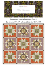 Old Quercus Collection Throw Quilt Kit - 3 Colorways