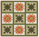 Old Quercus Collection Throw Quilt Kit - 3 Colorways