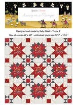 Away in a Manger Collection Throw Quilt Kit - 2 Colorways