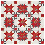 Away in a Manger Collection Throw Quilt Kit - 2 Colorways