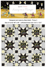 Away in a Manger Collection Throw Quilt Kit - 2 Colorways
