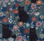 Midnight Prowl Fabric Collection by the 1/4 yard & Bundles