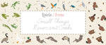 Small Things Rivers & Creeks Collection - Fabric by the 1/4 Yard, Bundles, & Panel