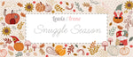 Little Pumpkins on Dark Forest - Fabric by the 1/4 Yard