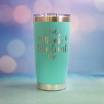 Not the Meek & Obedient Type Laser Engraved Powder Coated 20oz Double Walled Insulated Tumbler - Outlander Inspiration