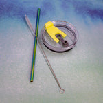 Tumbler Lid, Straw and Straw Cleaner Brush Kit