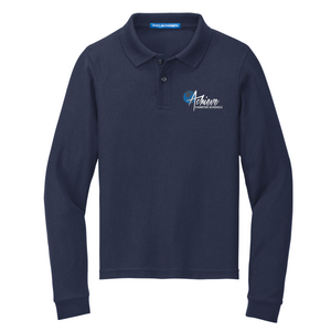 Elementary School Colors Pique Embroidered Polo Shirts - Youth/Adult/Women's
