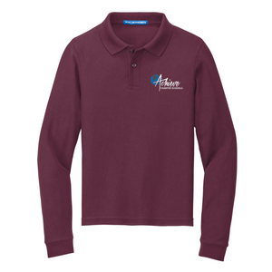 Middle School Colors Pique Embroidered Polo Shirts - Youth/Adult/Women's