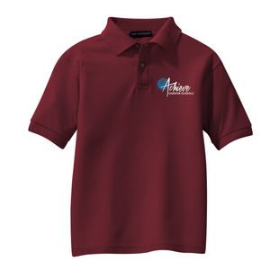 Middle School Colors Pique Embroidered Polo Shirts - Youth/Adult/Women's