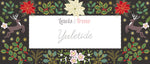 Yuletide Metallic Placemat Panel from the Yuletide Collection