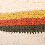 Boho Stripe Drawstring Bag