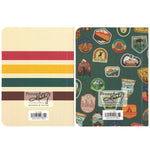 Mini Camping Patches Notebooks