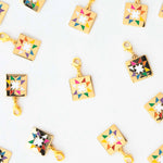 Quilt Star Removable Zipper Charm