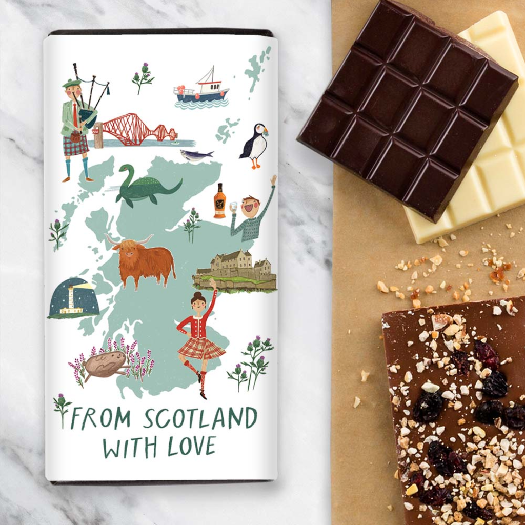From Scotland with Love - Isle of Skye Sea Salted Caramel Milk Chocolate