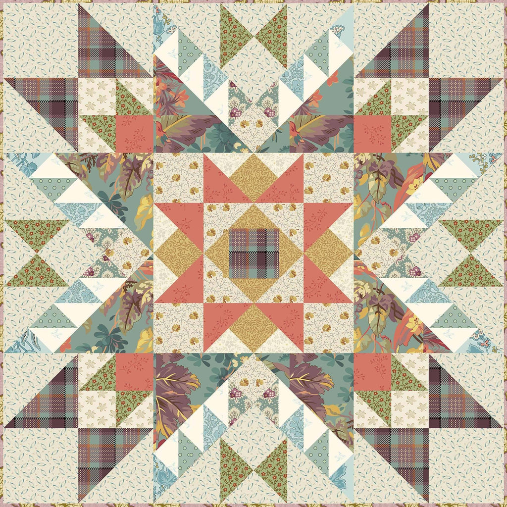 Summer Star Quilt Pattern
