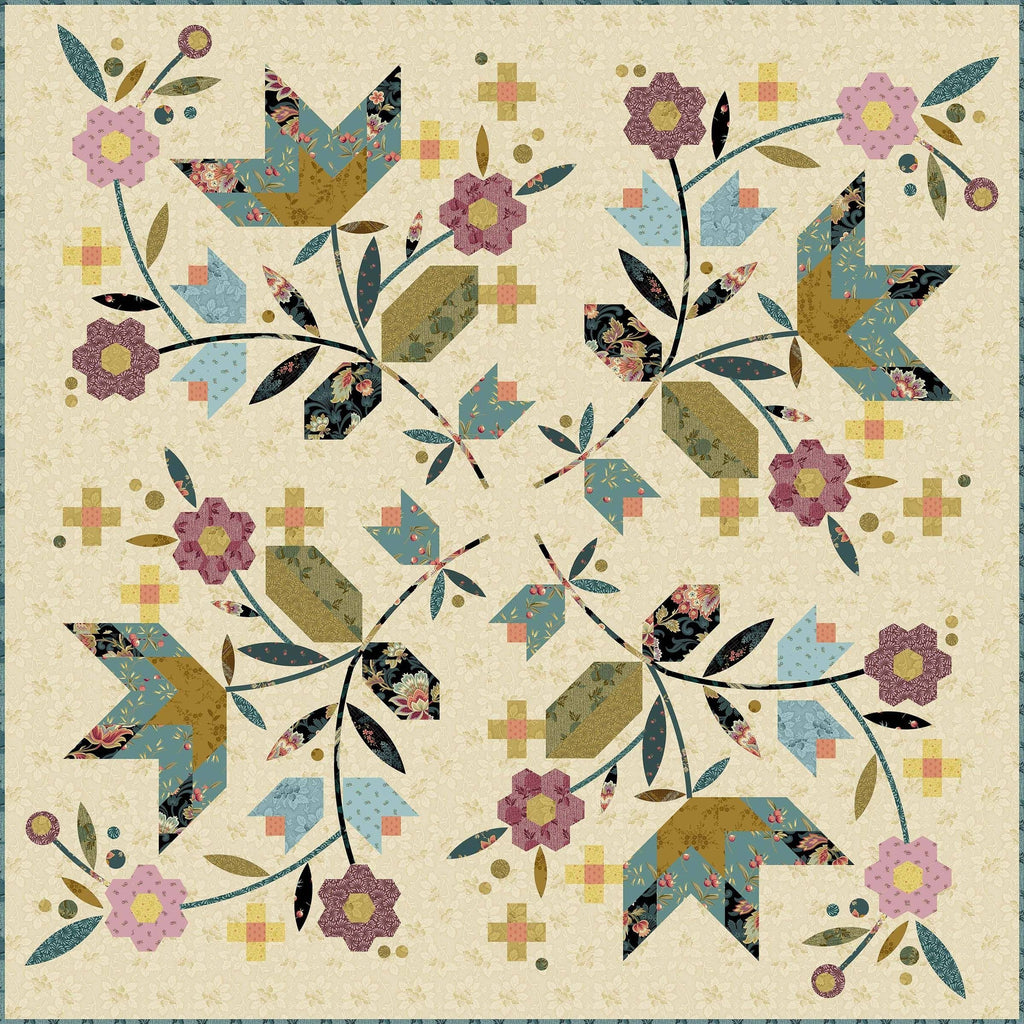 Pennsylvania - Dahlia Quilt Pattern